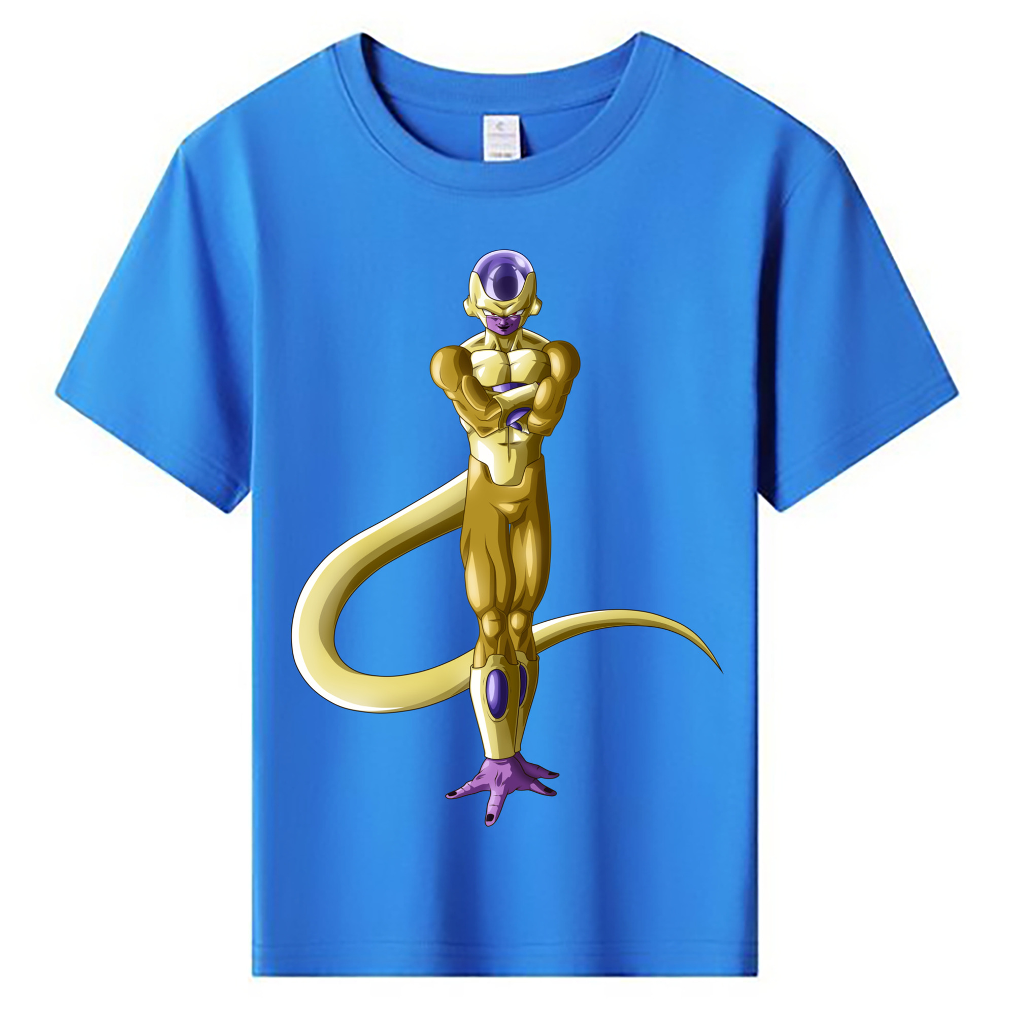 （画像用） ドラゴンボール フリーザ DRAGON BALL Frieza 綿100％キッズTシャツ（フロントプリント）